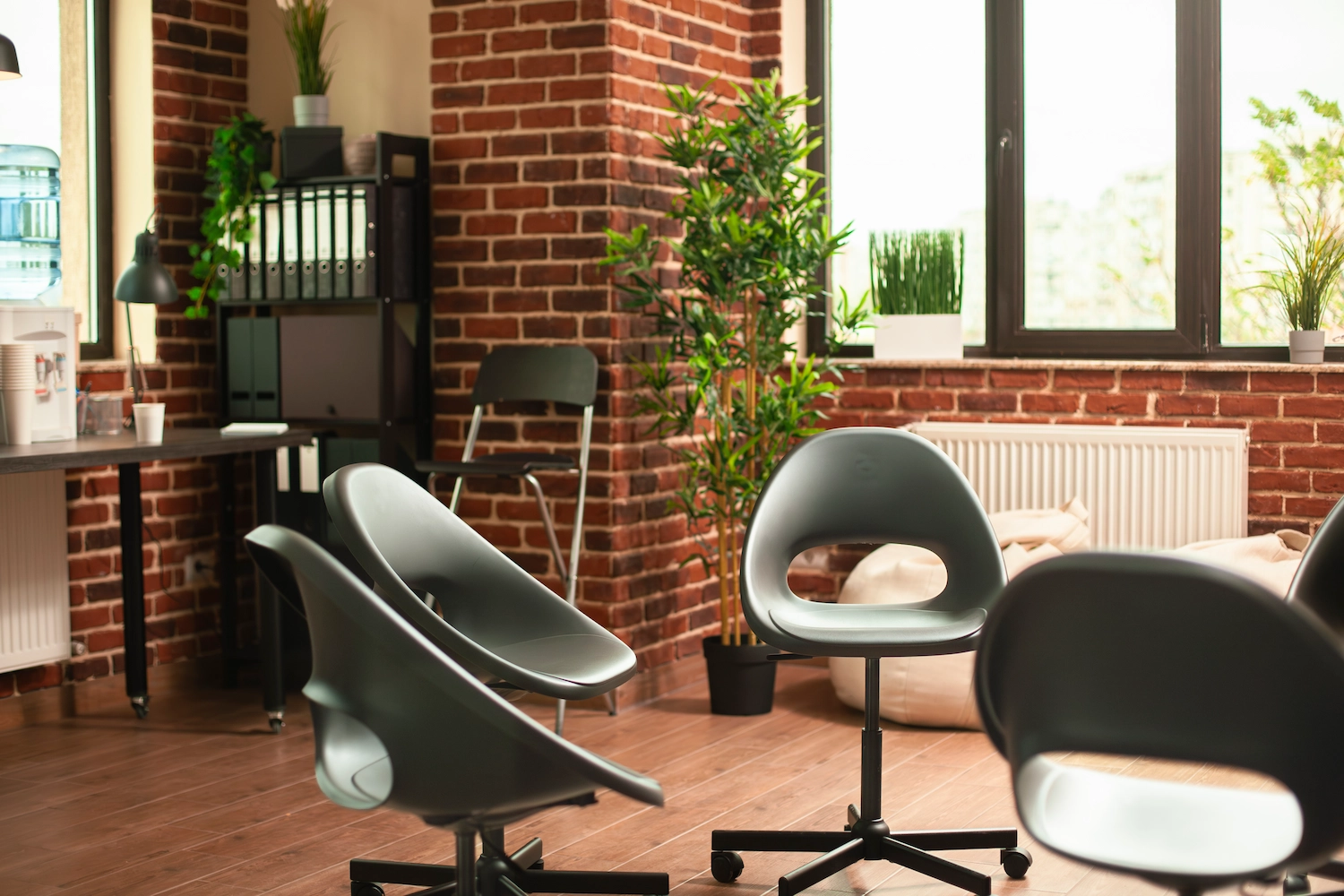 Yritystilan sisustus